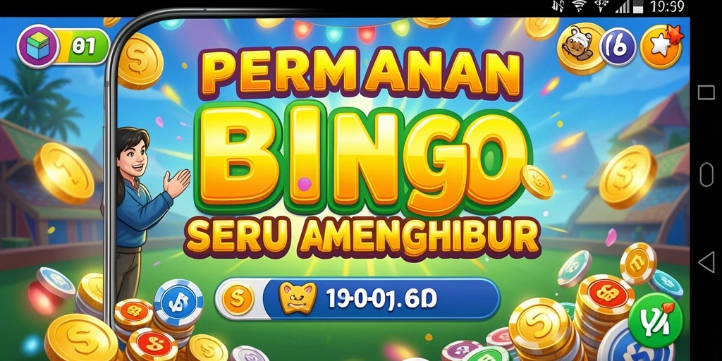 Gameplay seru dan interaktif di 6RT dengan permainan Bingo.