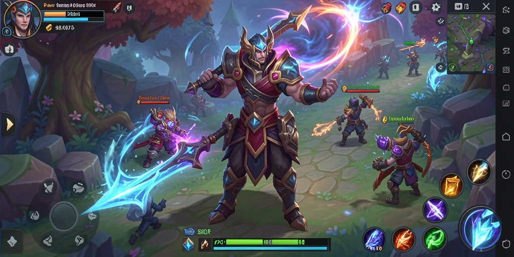 Tampilan screenshot gameplay ARPG 88IDR yang mendebarkan.