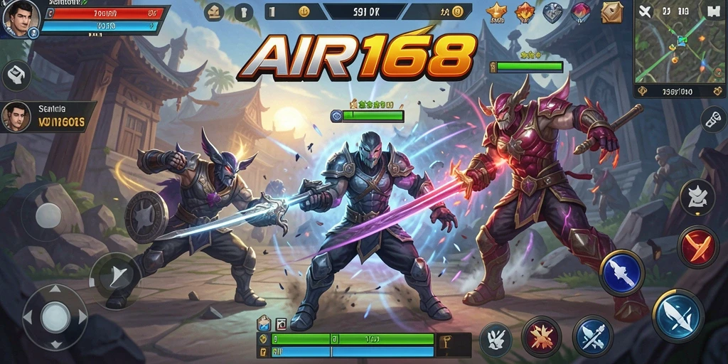 Gameplay AIR168 menunjukkan aksi strategi yang mendebarkan dan penuh perhitungan.