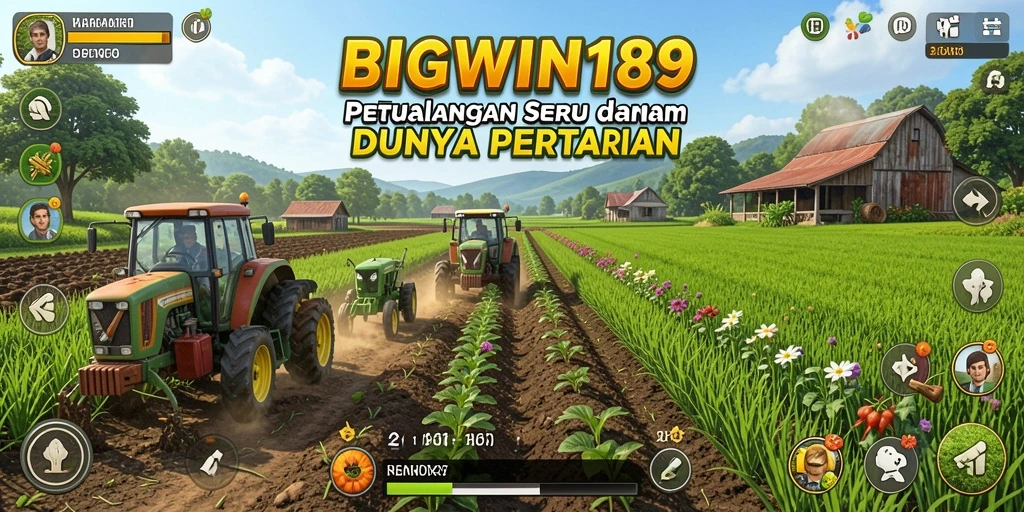 Tampilan gameplay petualangan bertani yang menarik di BIGWIN189.