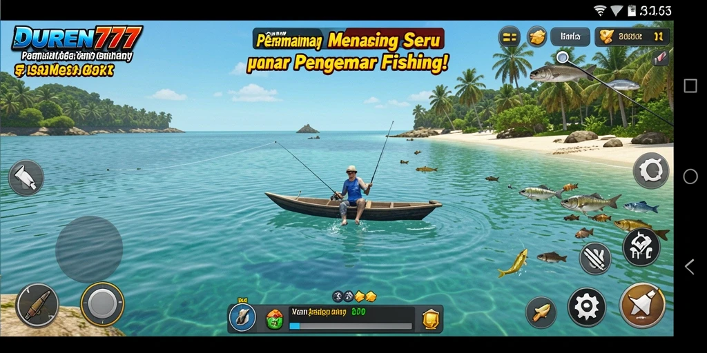 Tangkapan ikan besar di <strong>DUREN777</strong> menunjukkan pengalaman memancing yang seru.