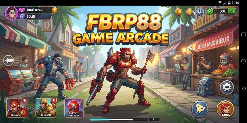Tampilan gameplay seru dan menantang dari FBRP88.