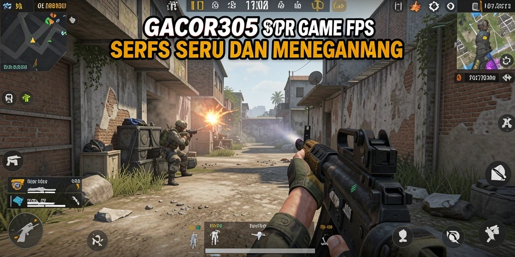 Tampilan gameplay seru dan menegangkan dari GACOR305.