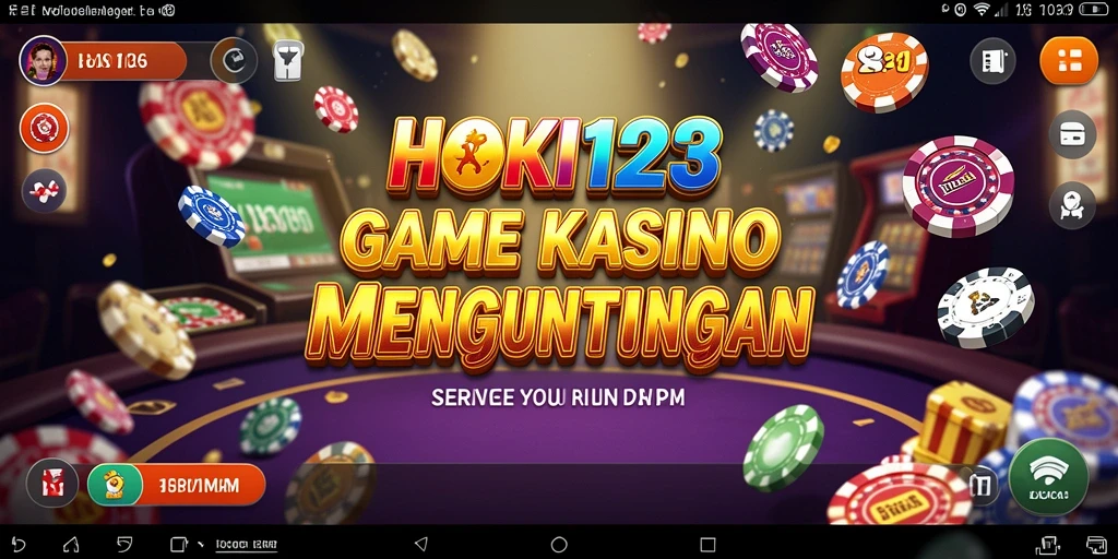 Tampilan gameplay menakjubkan di HOKI123 yang memikat pemain.