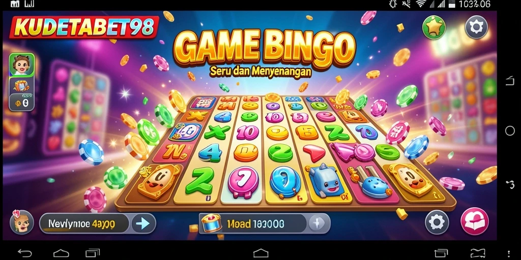 Screenshot gameplay seru dan interaksi pengguna di KUDETABET98.