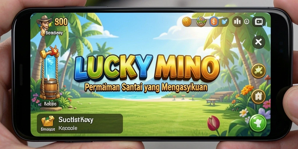Menampilkan gameplay seru dan menghibur dari LUCKYMINO.