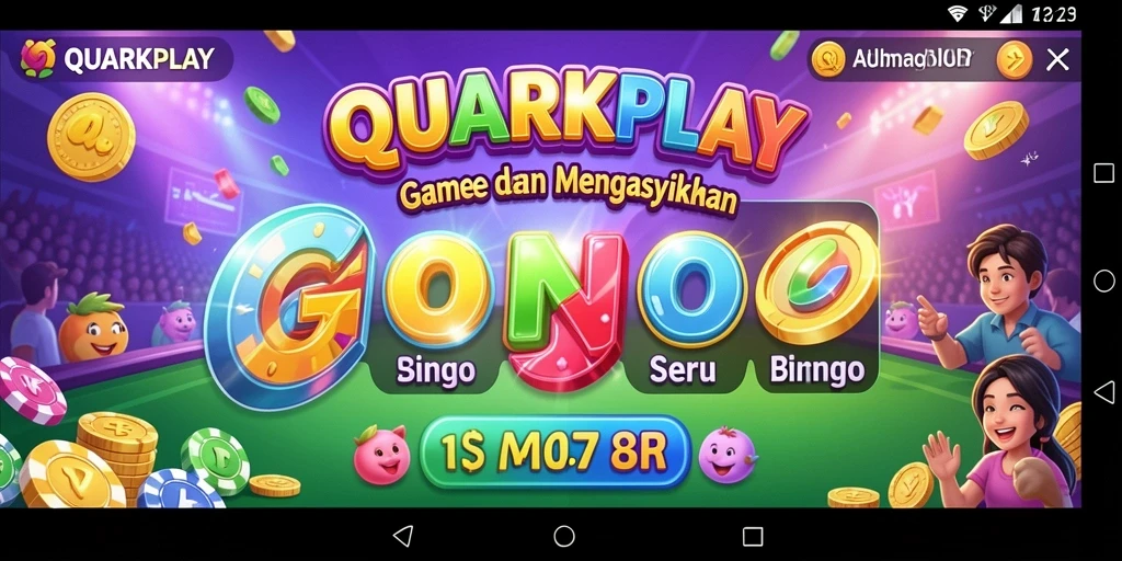 Tangkapan layar gameplay seru dari QUARKPLAY Bingo.