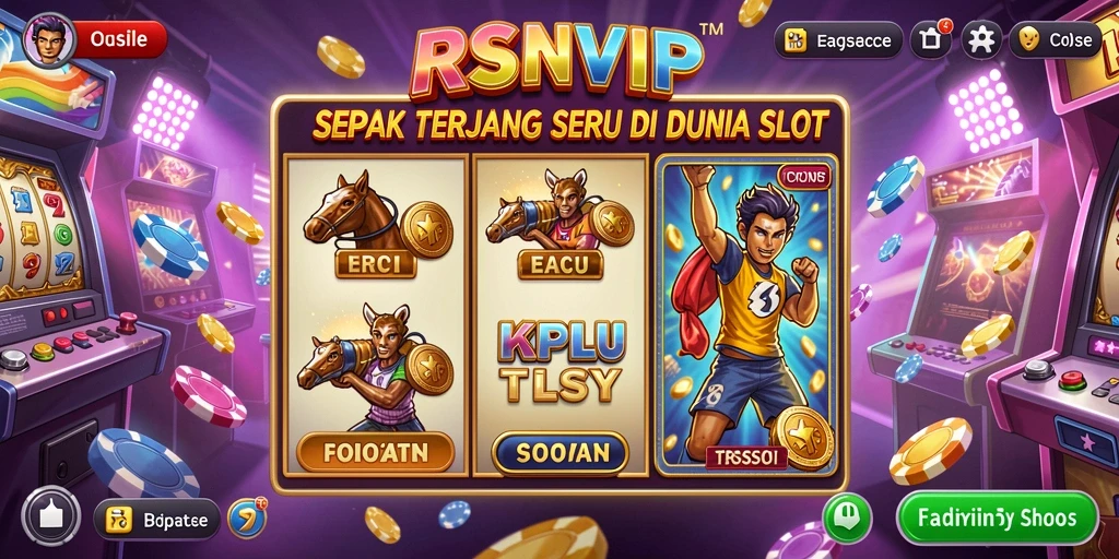 Screenshot menunjukkan gameplay seru dan grafik memukau dari RSNVIP.